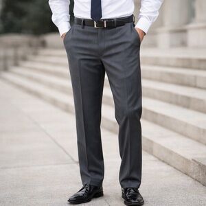 NWT Andrew Fezza 100% Light Wool Dress Pants